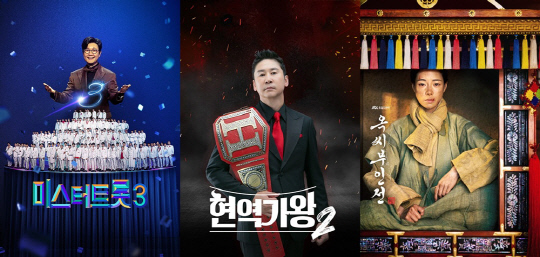 홈초이스, 1월 5주 케이블 VOD 방송 부문 1위 '미스터트롯3'.<홈초이스 제공>